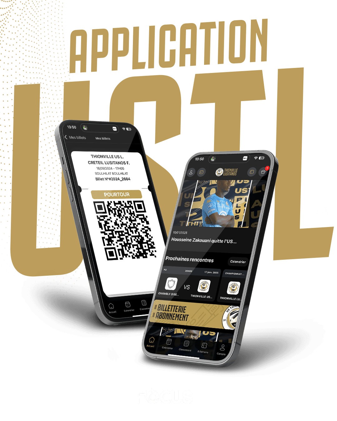 Aperçu de l'application USTL